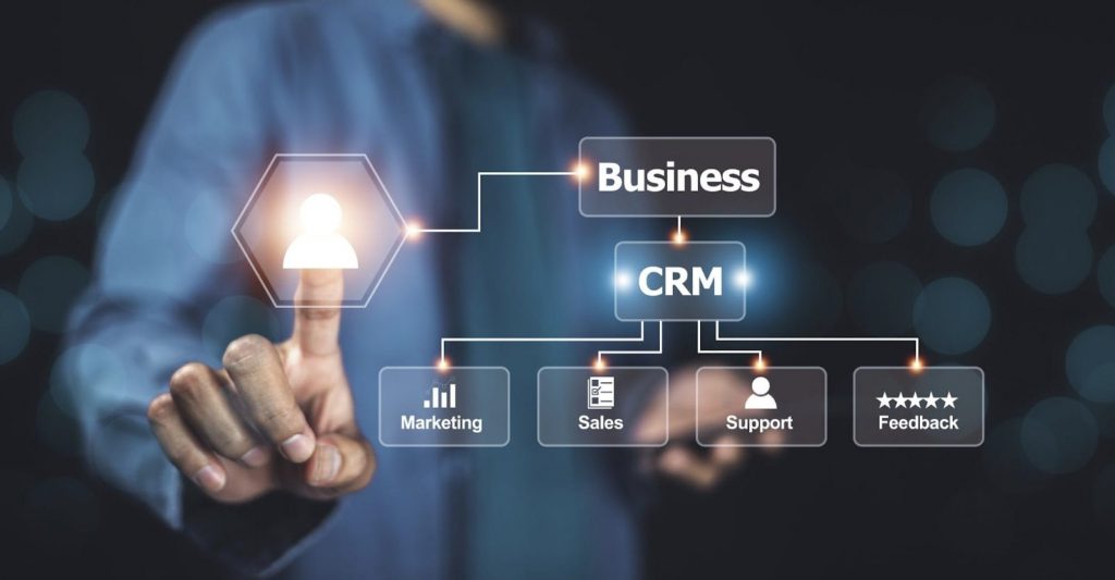 CRM flowchart | CRM vs. ERP